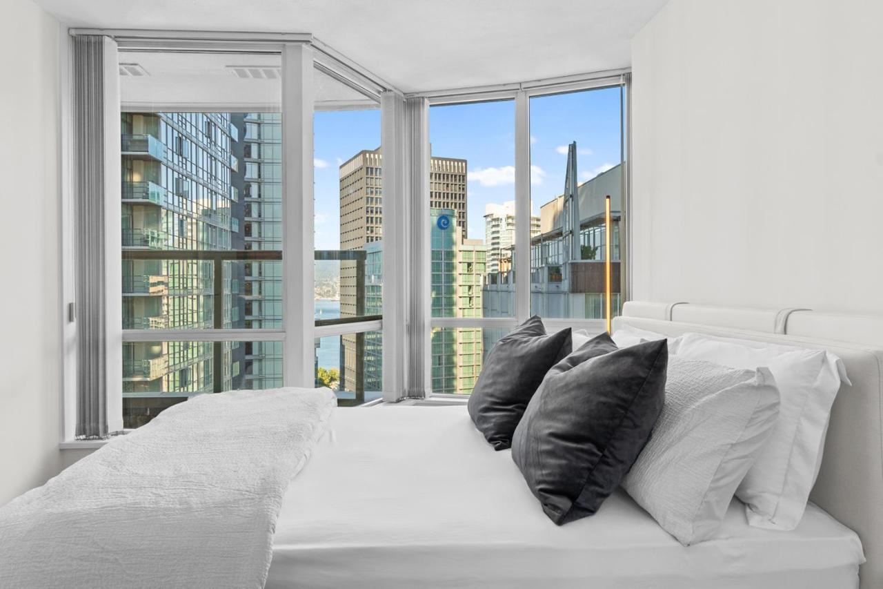 Ferienwohnung Downtown Luxury 1Br Coal Harbour Vancouver Exterior foto