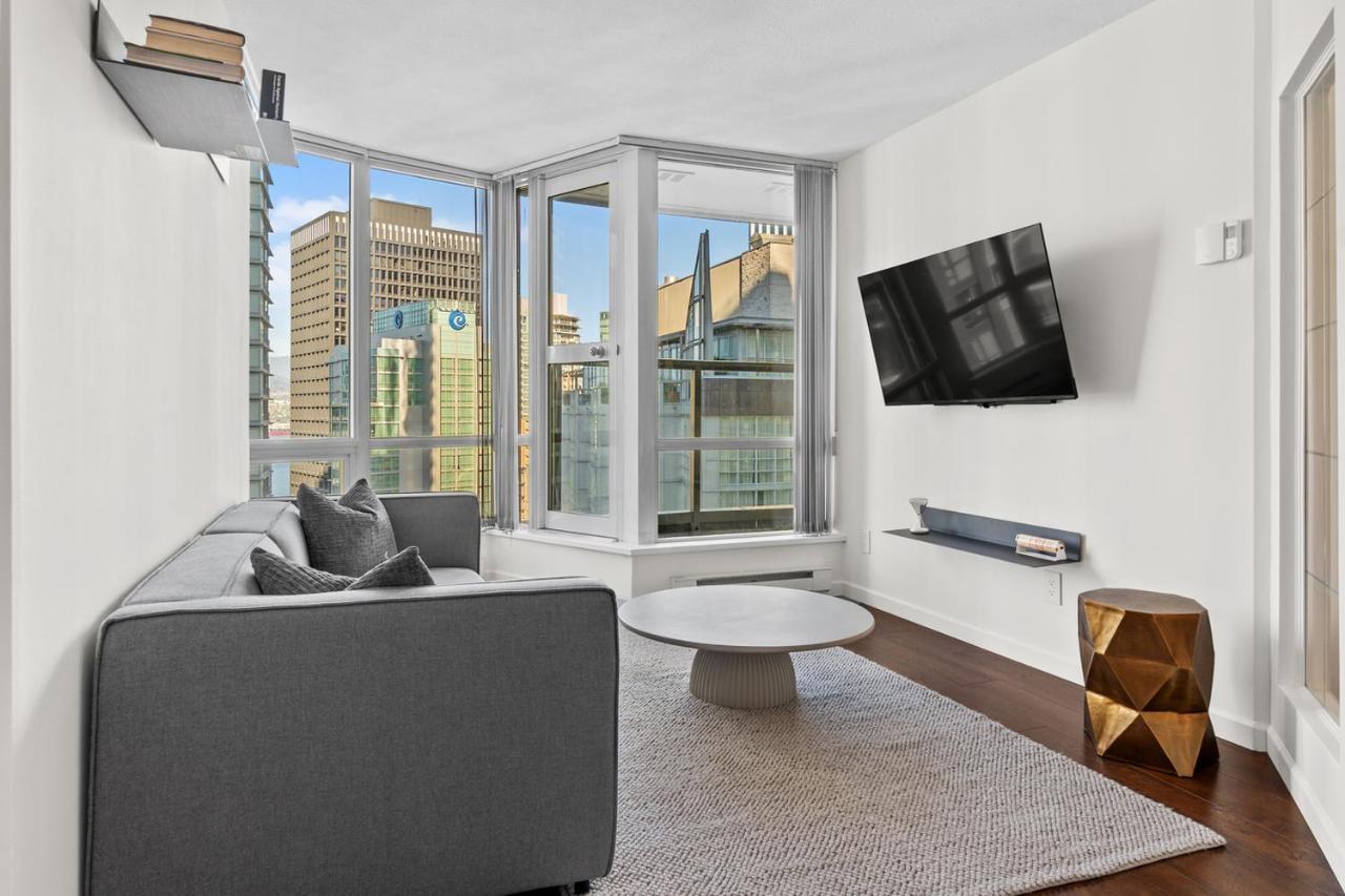 Ferienwohnung Downtown Luxury 1Br Coal Harbour Vancouver Exterior foto