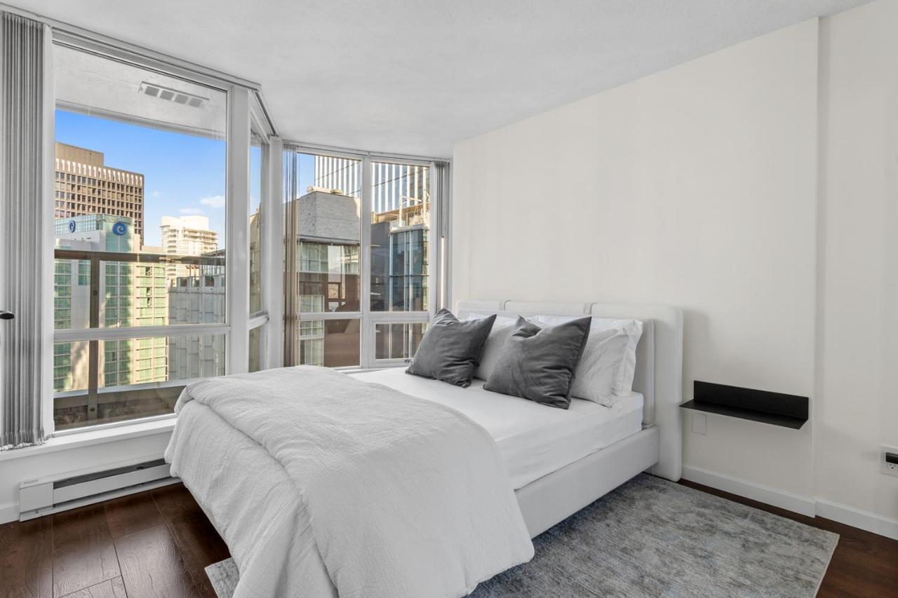 Ferienwohnung Downtown Luxury 1Br Coal Harbour Vancouver Exterior foto